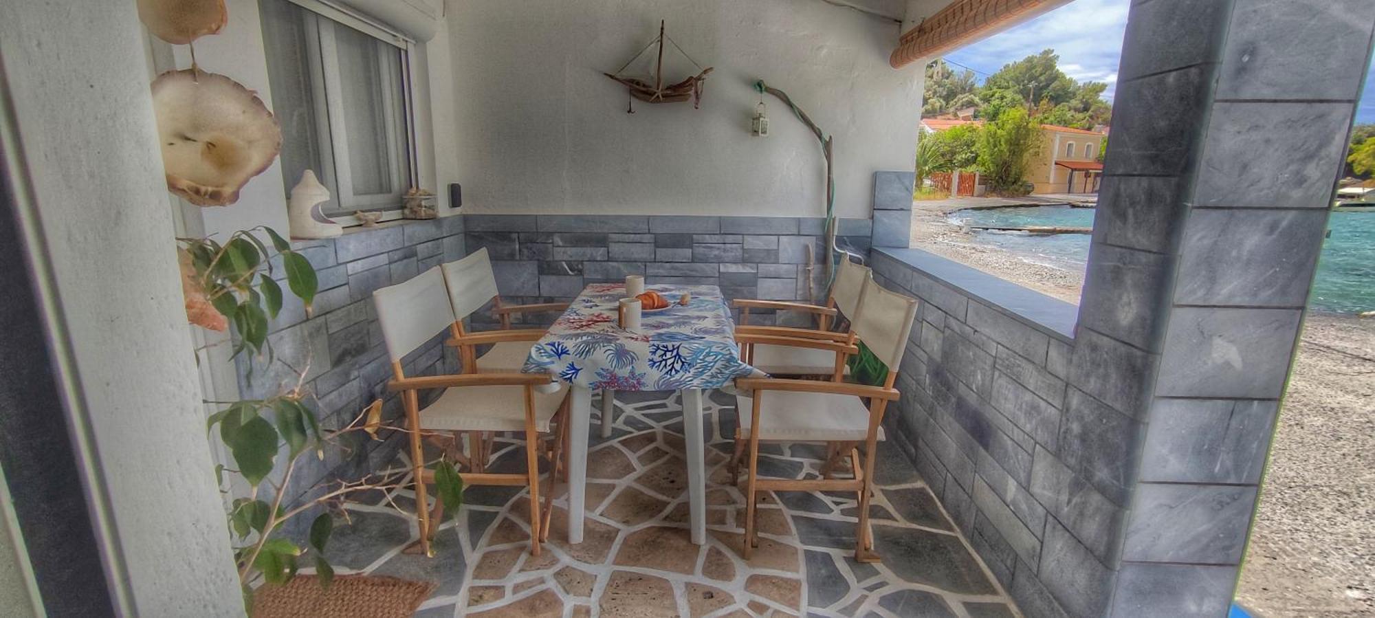 Merabello Beach House Poseidonion ภายนอก รูปภาพ